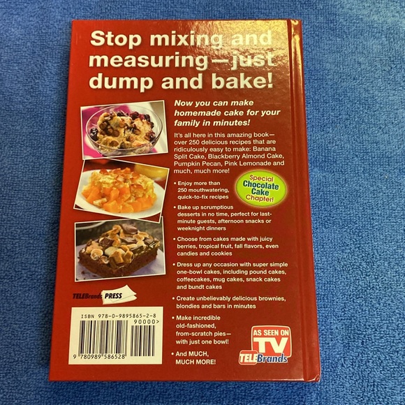 I seen on TV, quick and easy dump cakes and more recipe book - Picture 2 of 2